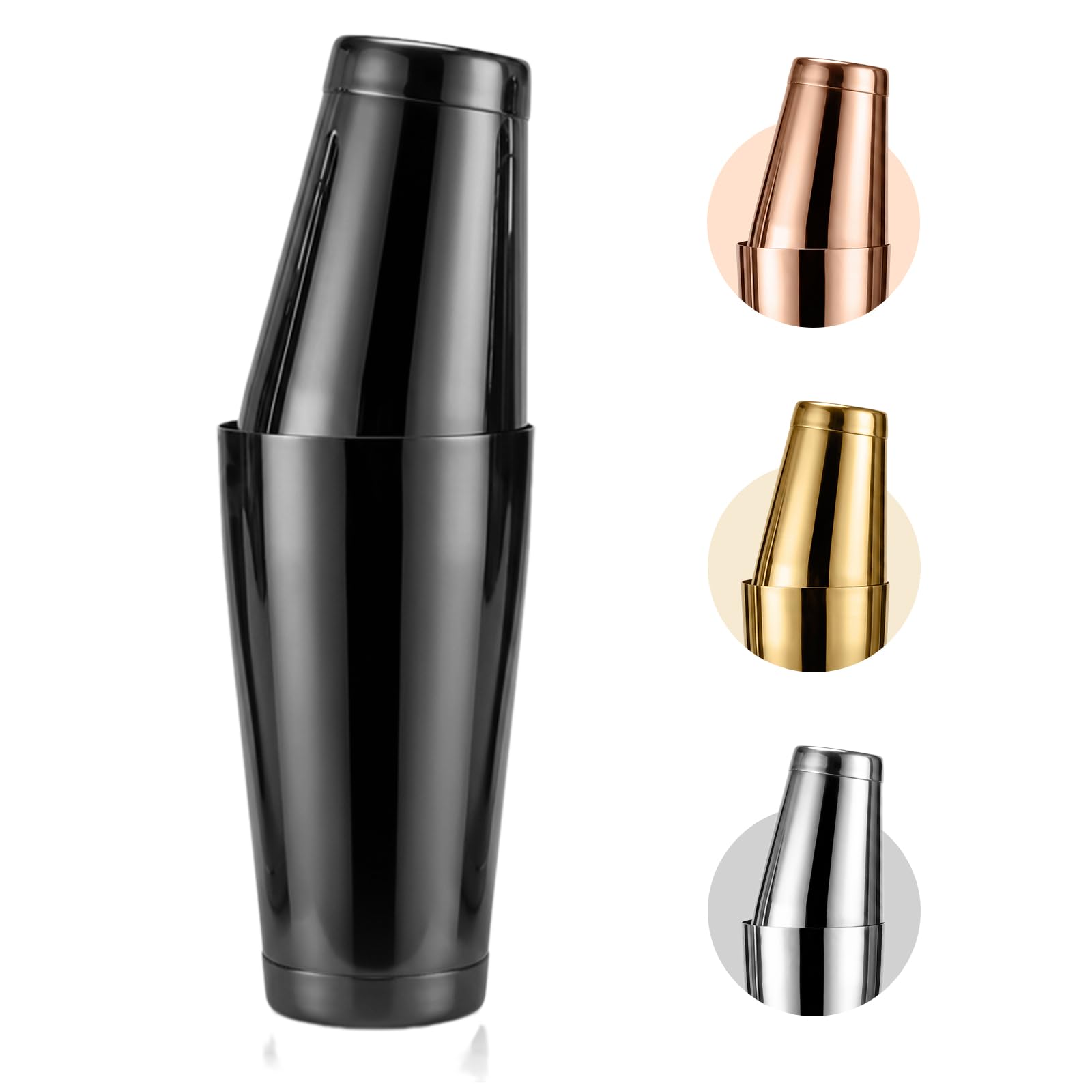 ステンレス製ボストンシェーカー（18oz & 28oz）