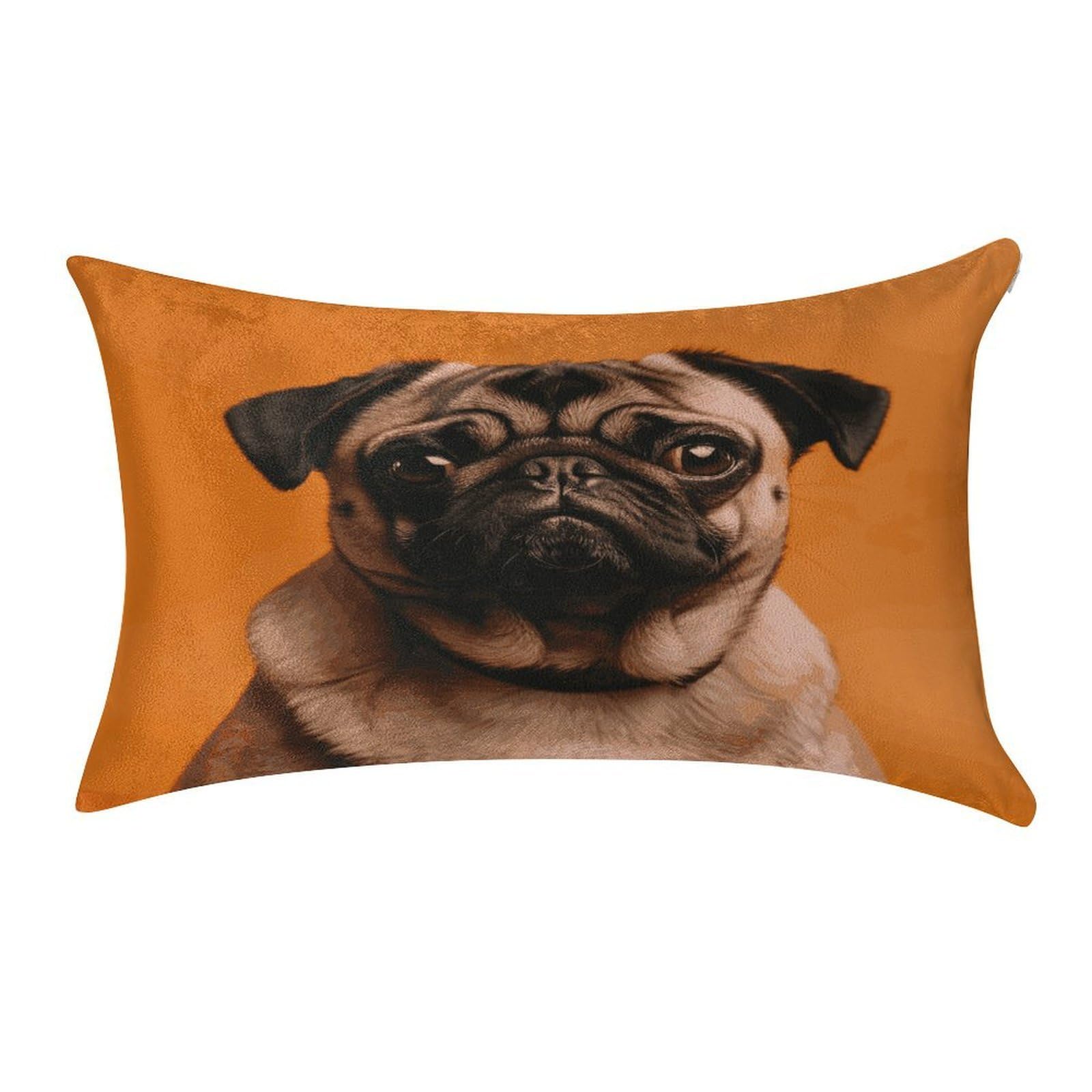 Btcowzrv Style A Pug Pillow Cover Pillow Case Pillowcase