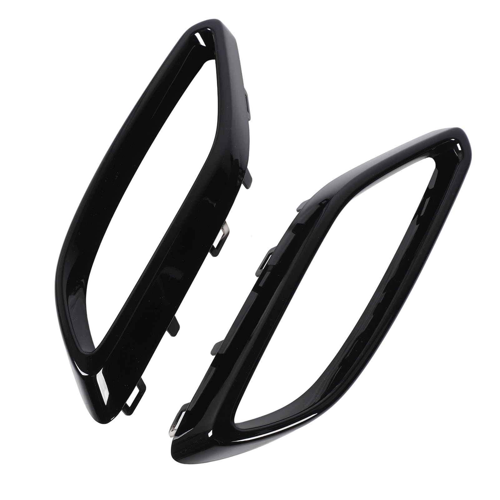 1 Paar Tippabdeckung, 1184920200 Universelles Links Rechts Dekoratives Deckungsverkleidungszubehör für die CLA -Klasse C118 A M G LINE 2020 Bis 2024 (black)