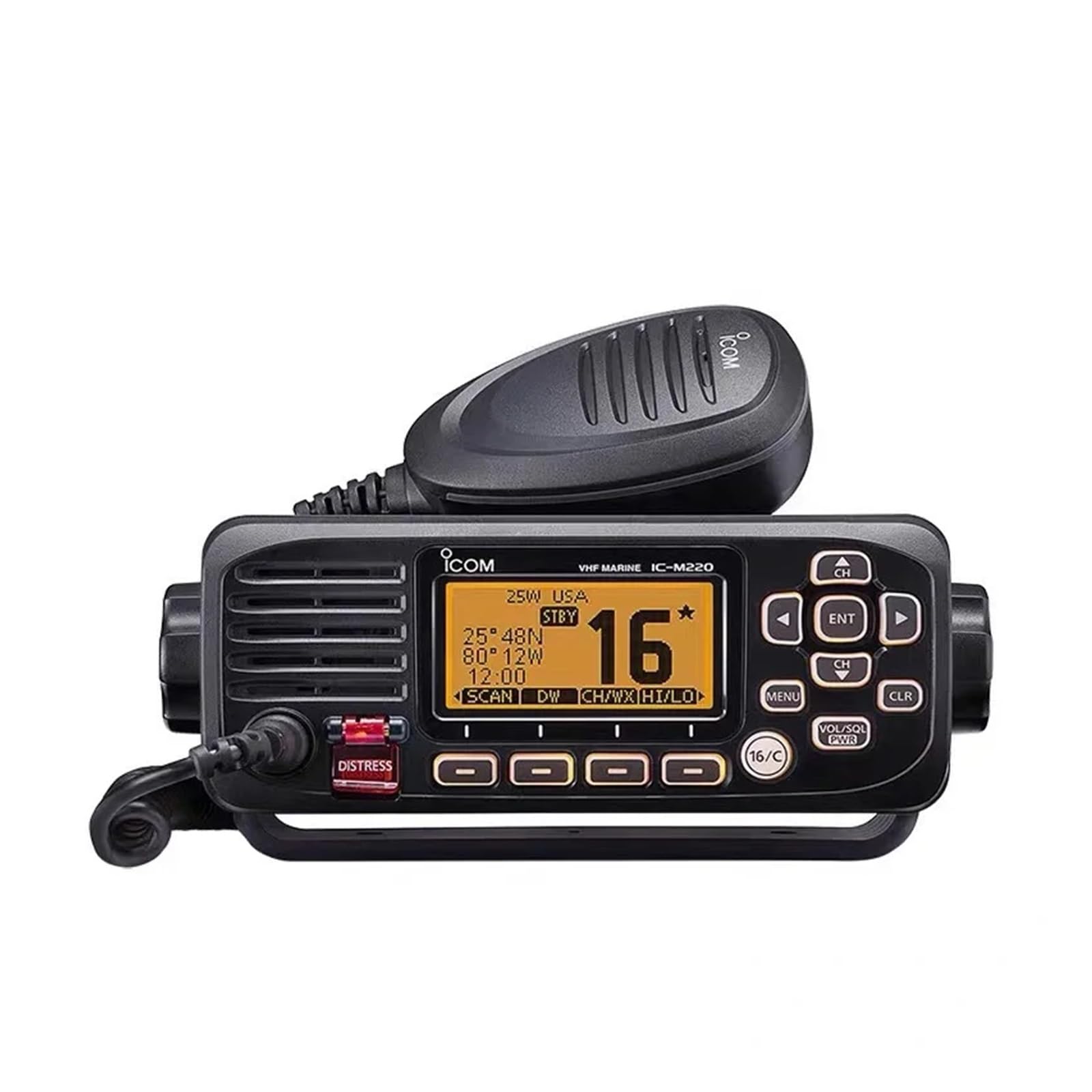 IC-M220 Morski radiowy radioodbiornik samochodowy Specjalny żeglarski dużej mocy Dla łodzi