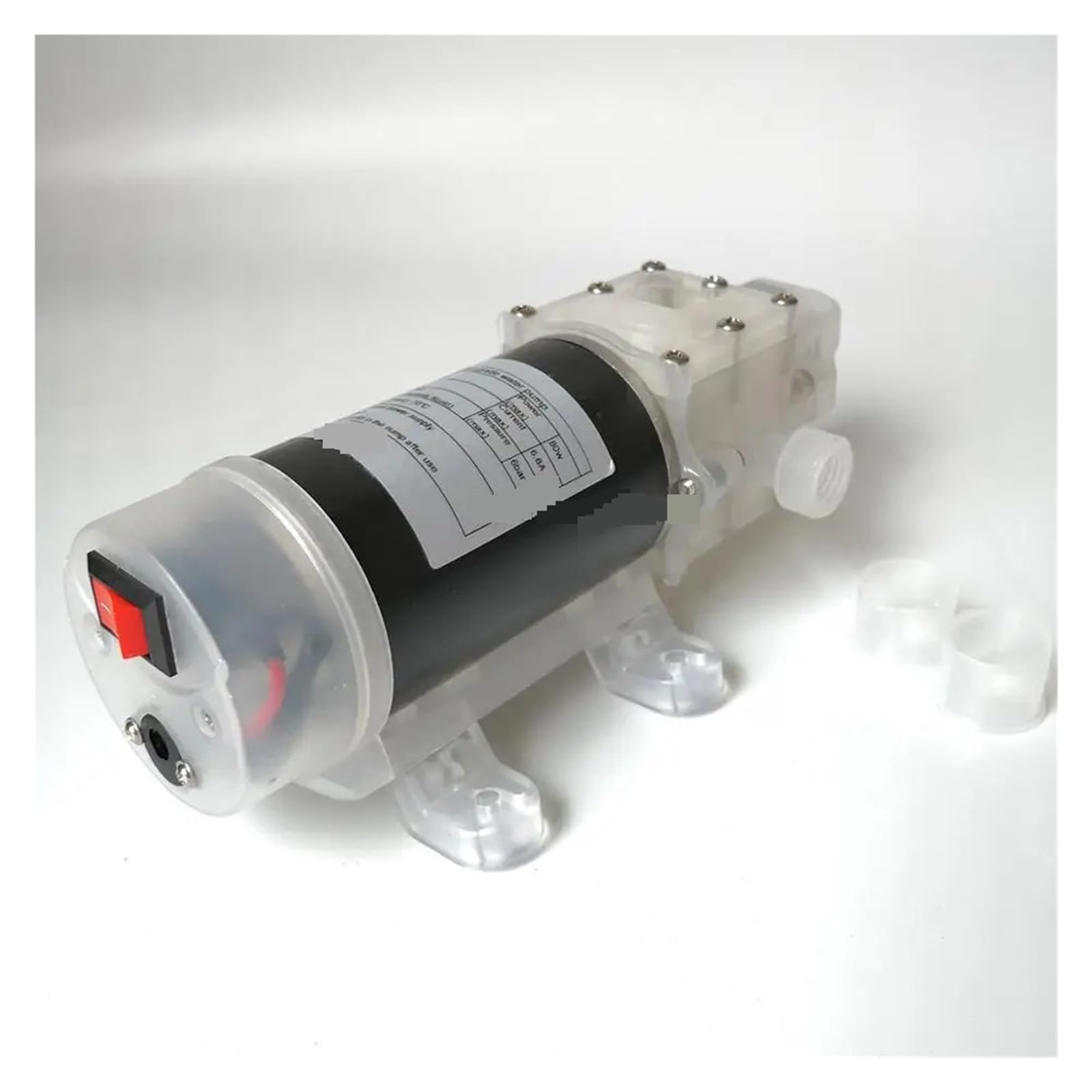 Pompa For Liquidi A Membrana For Uso Alimentare DC 12V 80W Pompa Booster Autoadescante Con Pressostato 13L / Min G1/2 Porta For Latte Di Vino (Size : 12V)
