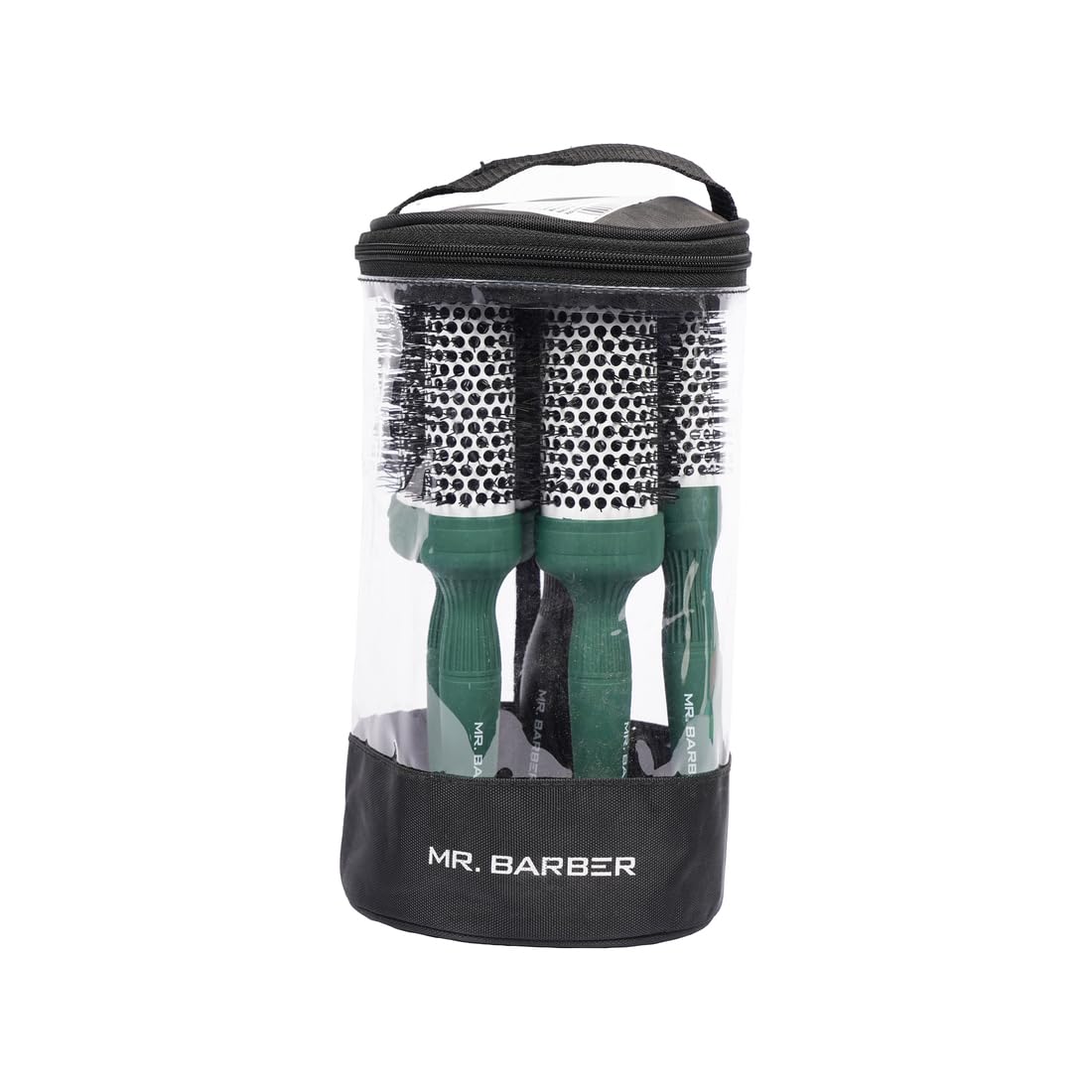 Mr. Barber Green Ceramic Ion Thermal Brush Kit (Free Paddle Brush)-image-42