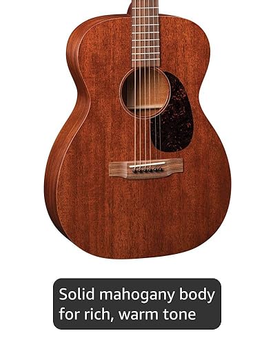Amazon.com: Martin Guitar 00-15M with Gig Bag, Acoustic Guitar for
