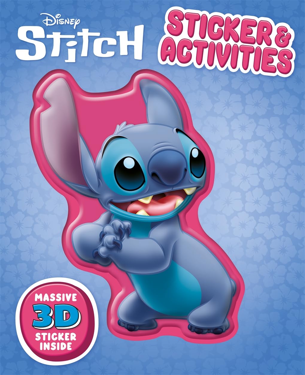 Disney Stitch: Sticker & Activities (Activity book containing games, puzzles, and a MASSIVE 3D sticker!)