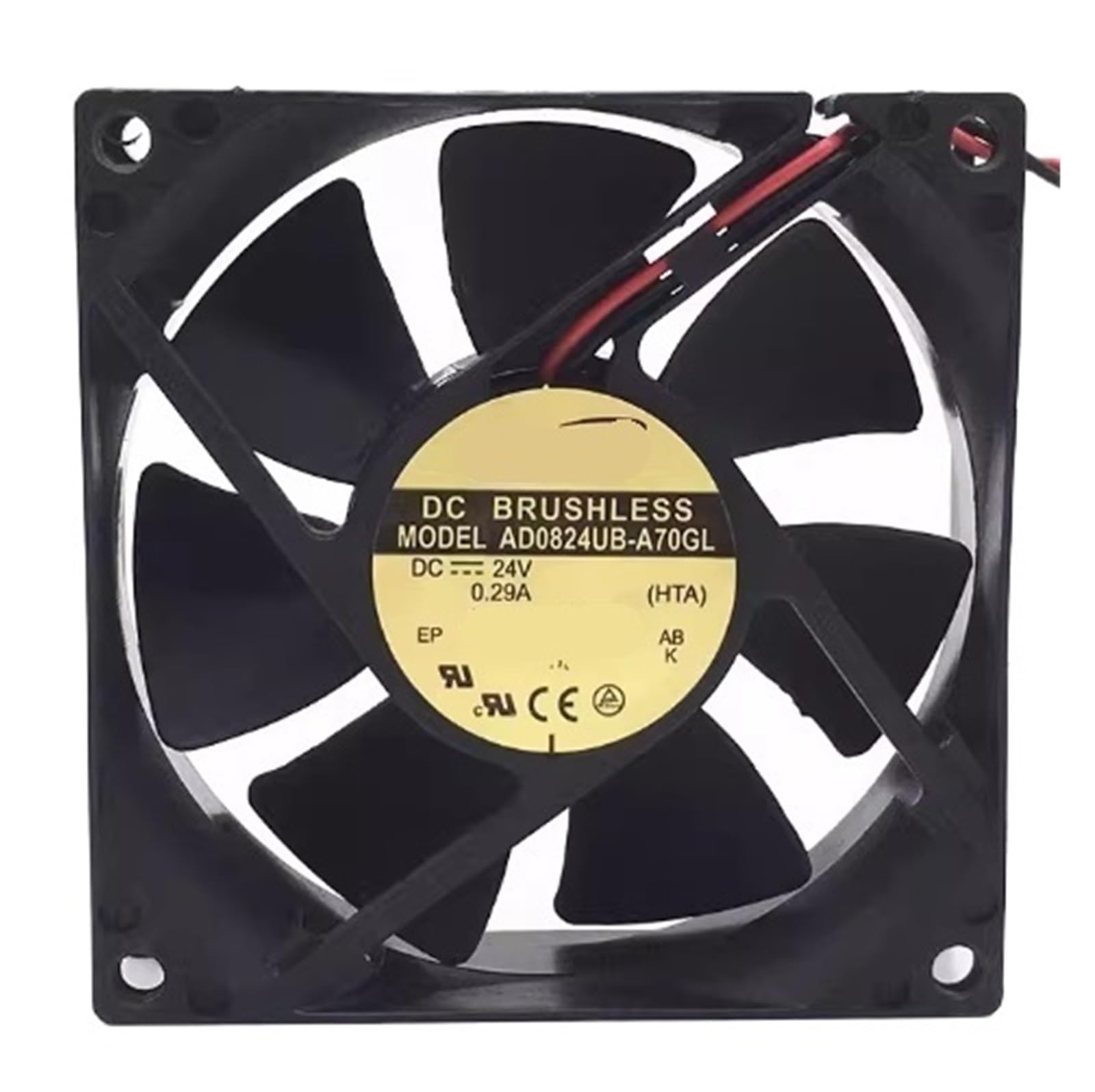 ZBWZXBDJ AD0824UB-A70GL 24V frequency converter cooling fan 0.26A