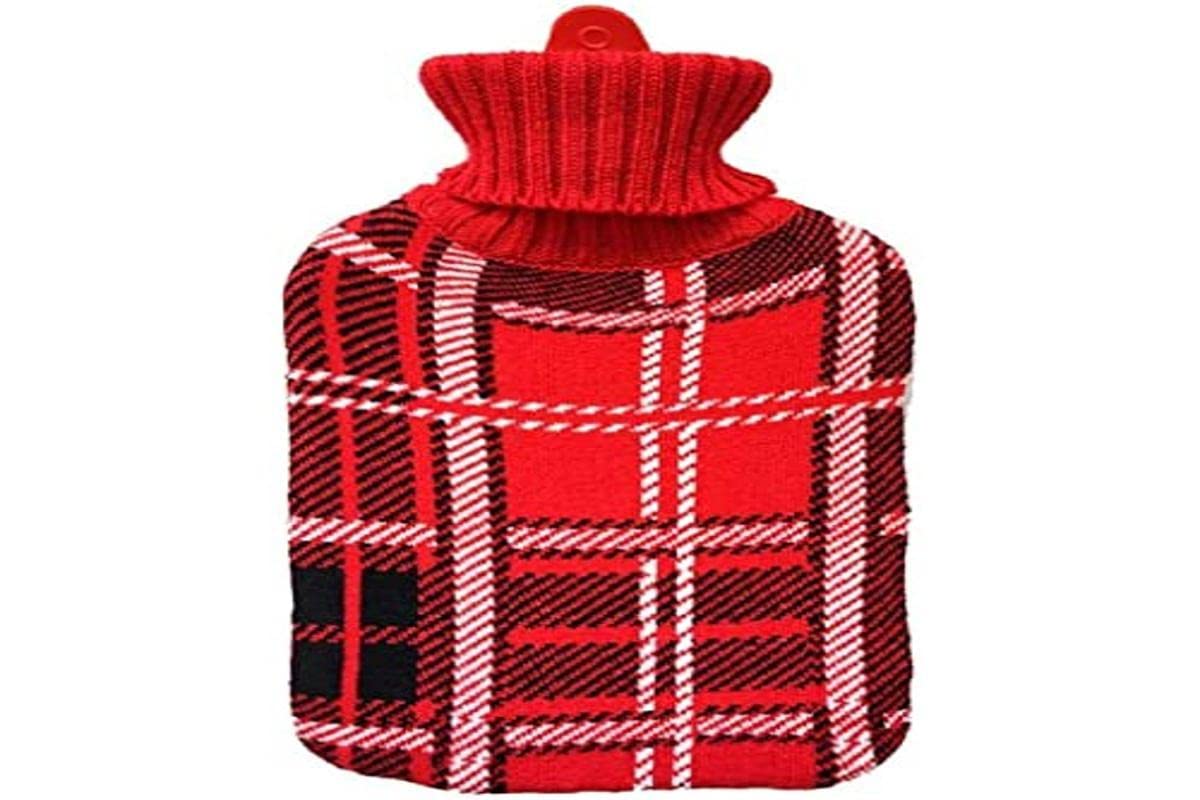 EDM 76773 Bolsa de Agua Clásico Escoces, Rojo, 2L