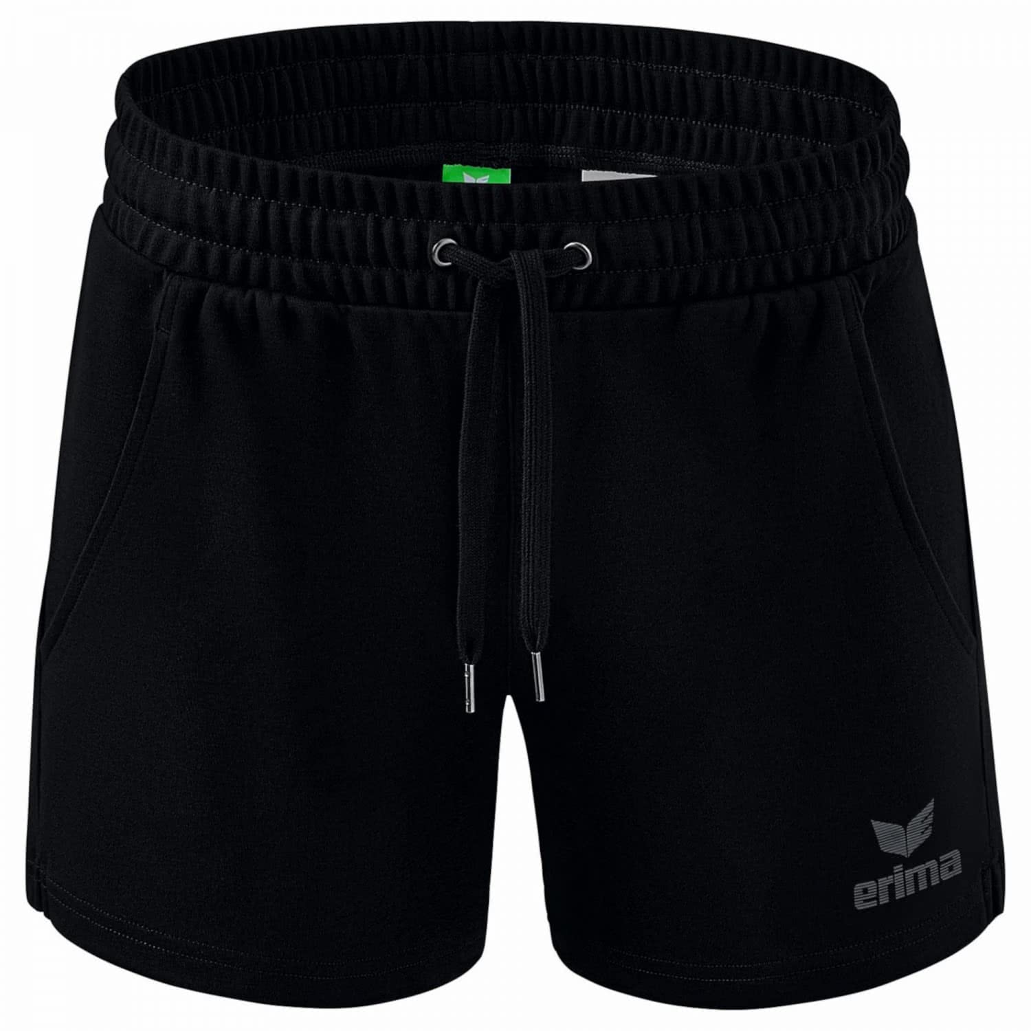 Erima Women's Essential Team Sweat Shorts, Black, 40