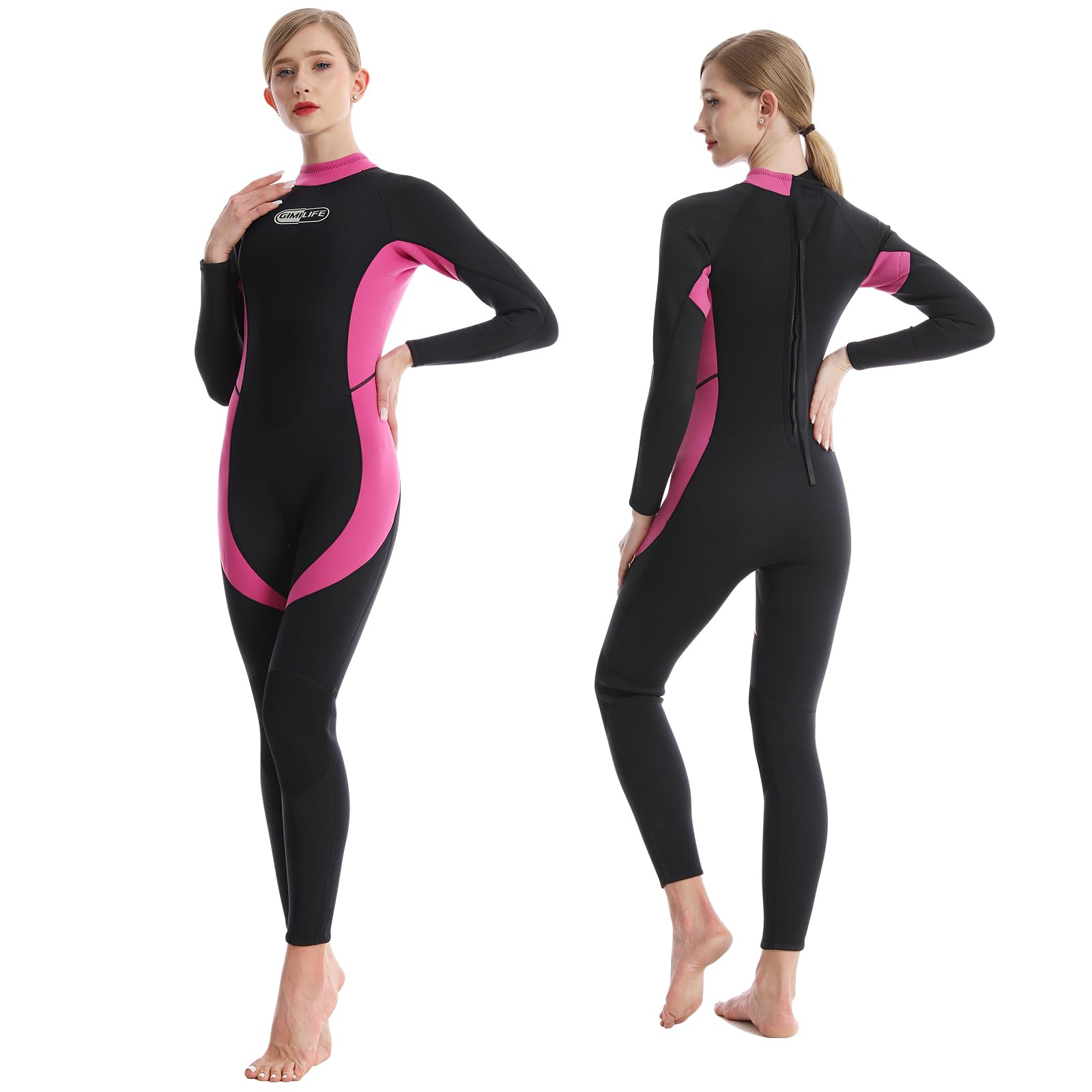 Wetsuit for Men Women, 3MM Shorty/FullWetsuit Neoprene Mens Womens Wetsuit Full Body in Cold Water Keep Warm for Diving Surfing Snorkeling Kayaking