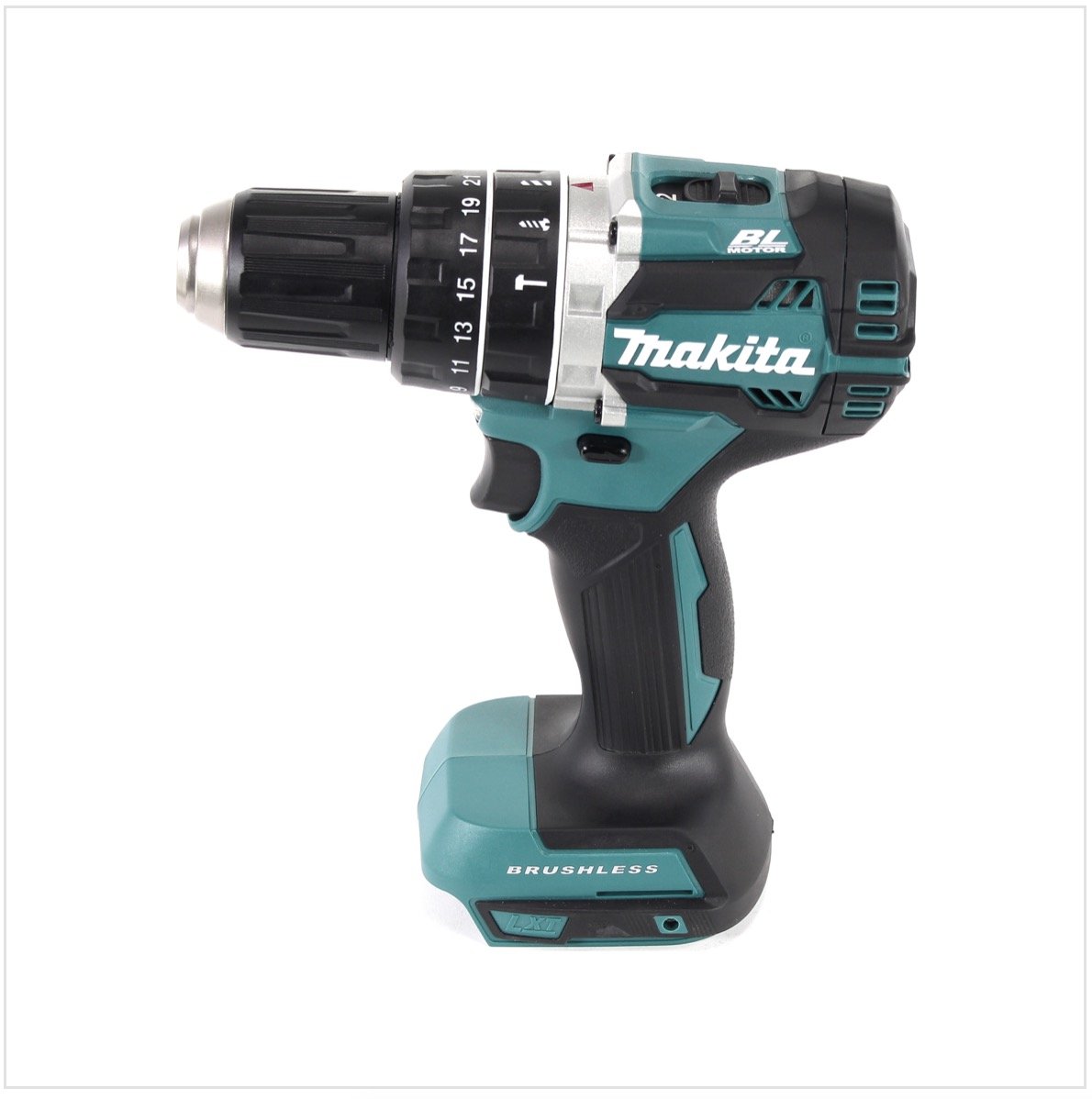 Makita DHP 484 RFJ 18 V akumulatorowa wiertarko-wkrętarka udarowa w walizce Makpac w zestawie 2 x akumulator 3,0 Ah i ładowarka