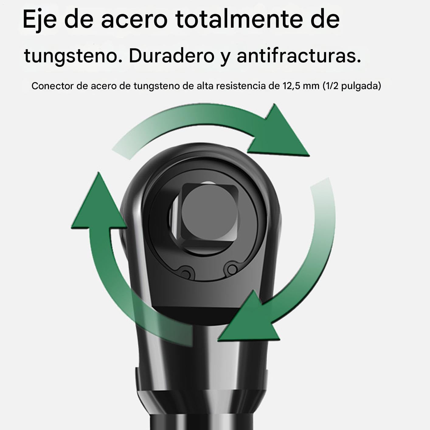 Genérico Klucze grzechotkowe - Klucze nasadowe ze stopu chromu - kompaktowe elektryczne narzędzia udarowe z przekładniami do naprawy samochodów w domu Warsztat mechaniczny