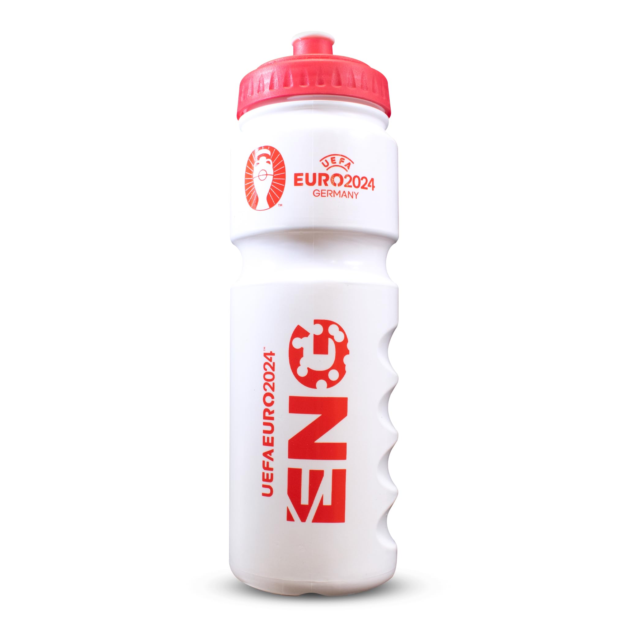 Hy-ProEuro 2024 England 750ml Plastic Bottle, Officially licensed, 0.75L, Reusable, Retractable Nozzle, Lightweight, Sports bottle, BPA Free