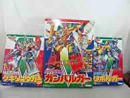 Takara Tomy - 新品　トミー　元気爆発ガンバルガー ガンバルガー リボルガー ゲキリュウガー グレートガンバルガー 61qaz7bafKL._AC_SY200_QL15_.jpg