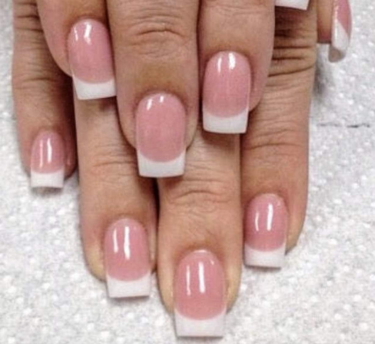 Triple Vitamin Dip Powder Nail Liquid Set - Gel Base Activator Gel Top Set 3 (Step 2-4) 18ml - NO LED UV/LAMP Needed, Color French Pink White Nail Dipping Powder DIY Professional Home Salon