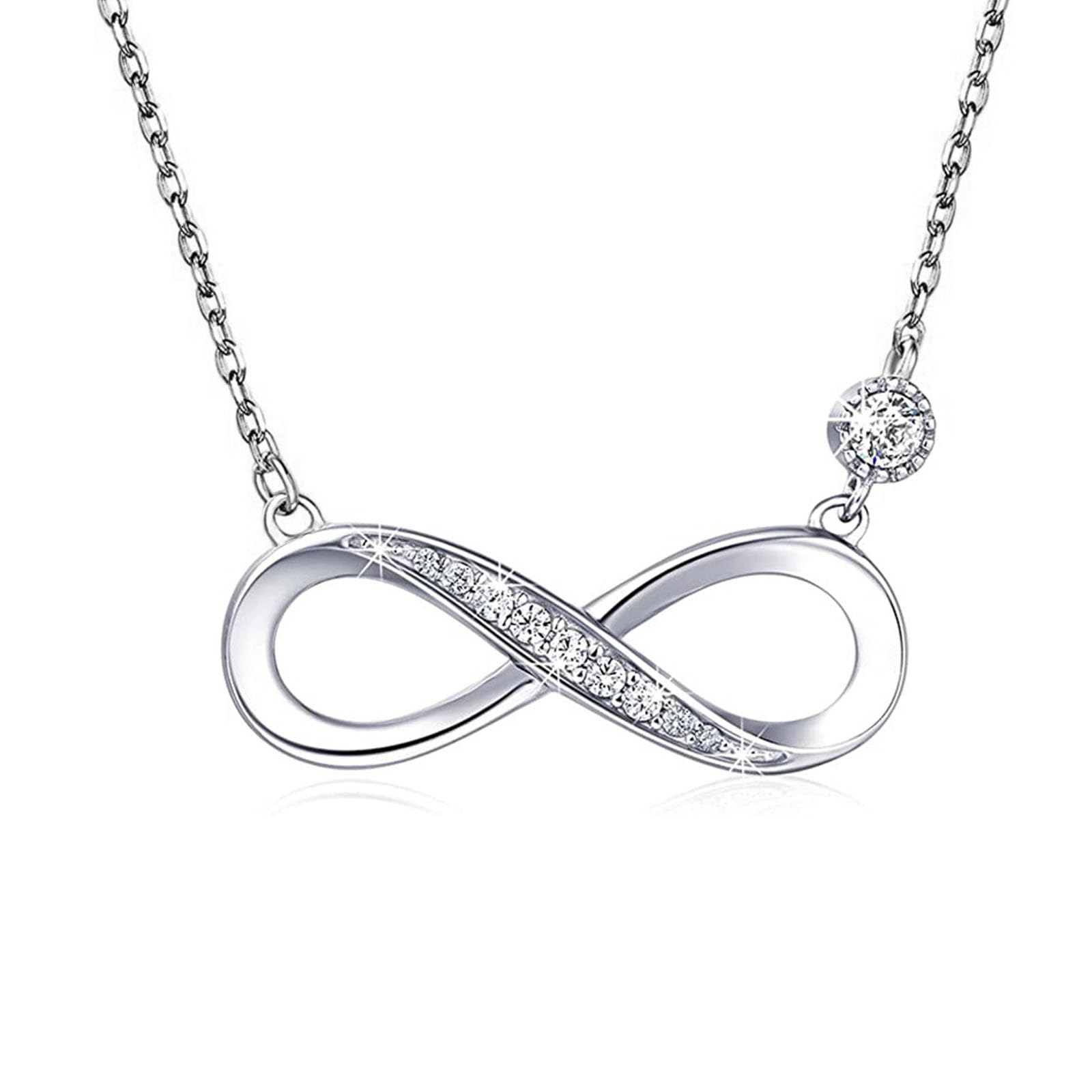 Collana Infinity in argento sterling - Italia