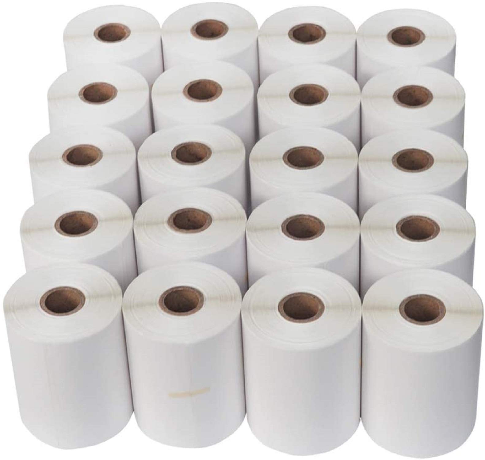 Yens 4x6 Direct Thermal Shipping Labels, 20 Rolls with 250 Labels/Roll, 1'' Core, Compatible Zebra 2844 ZP-450 ZP-500 ZP-505