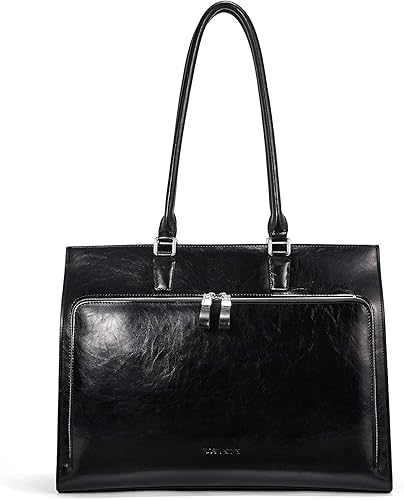 Miniatura 2 de BOSTANTEN Maletín de cuero para mujer, paquete de carteras de cuero para mujer, Retro