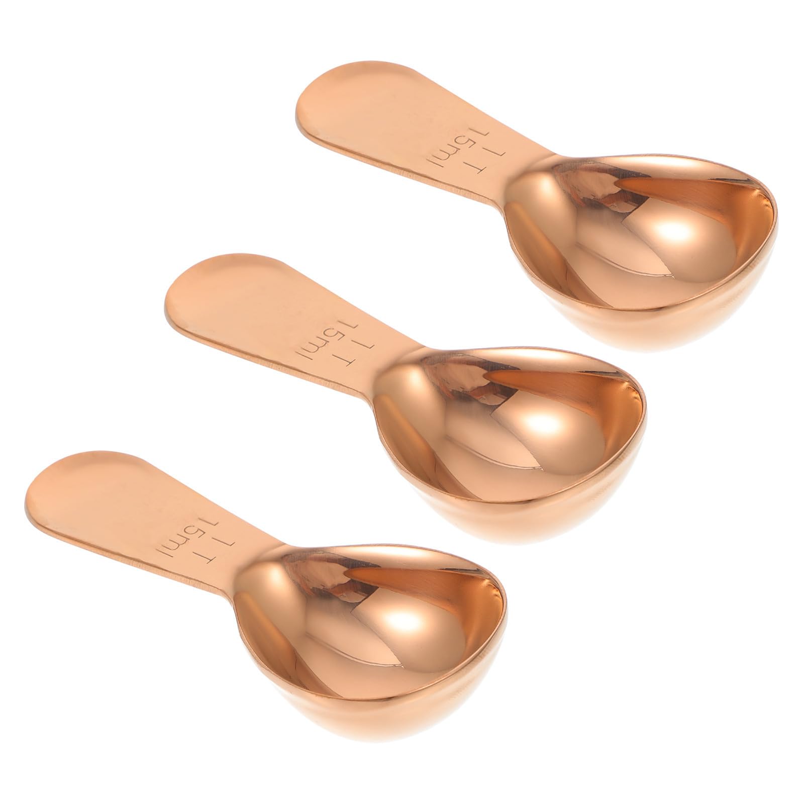 Cucharas medidoras KICHOUSE para ingredientes secos y líquidos en acero inoxidable