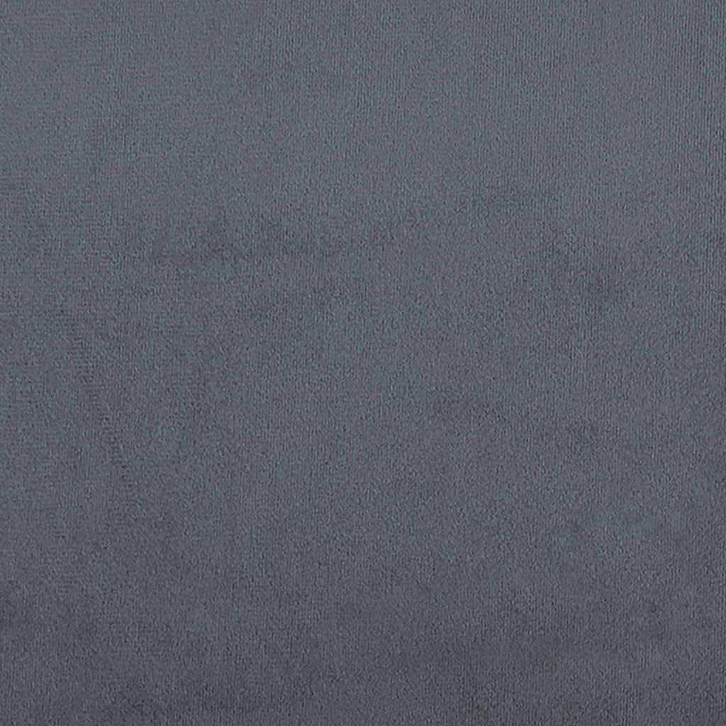 Cuscino decorativo corda 45x45 cm set 2 pezzi grigio scuro chiusura lampo imbottitura poliestere