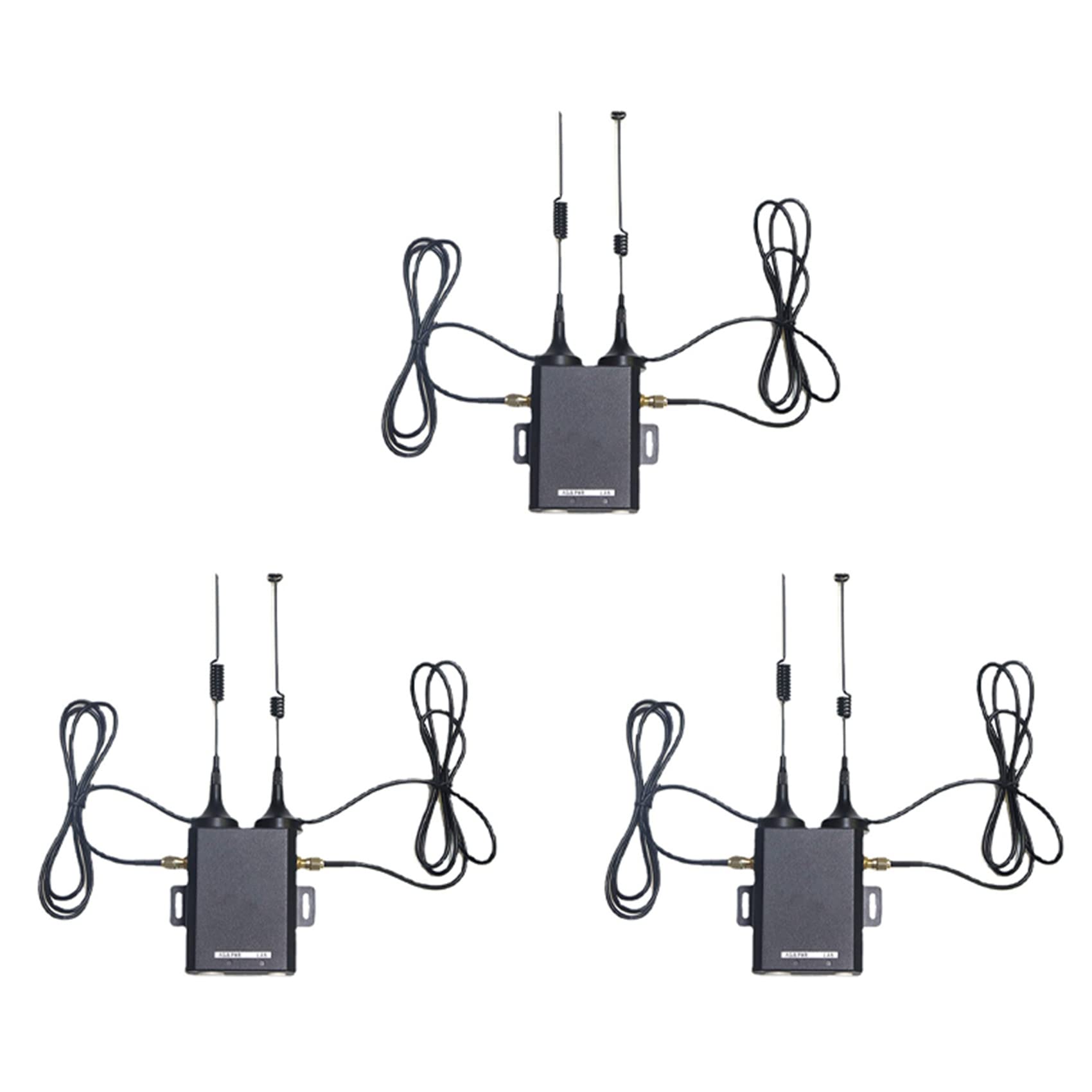 Lot de 3 routeurs H927 de qualité industrielle 4G 150 Mbps 4G LTE CAT4 avec antenne externe support 16 utilisateurs Wi-Fi EU