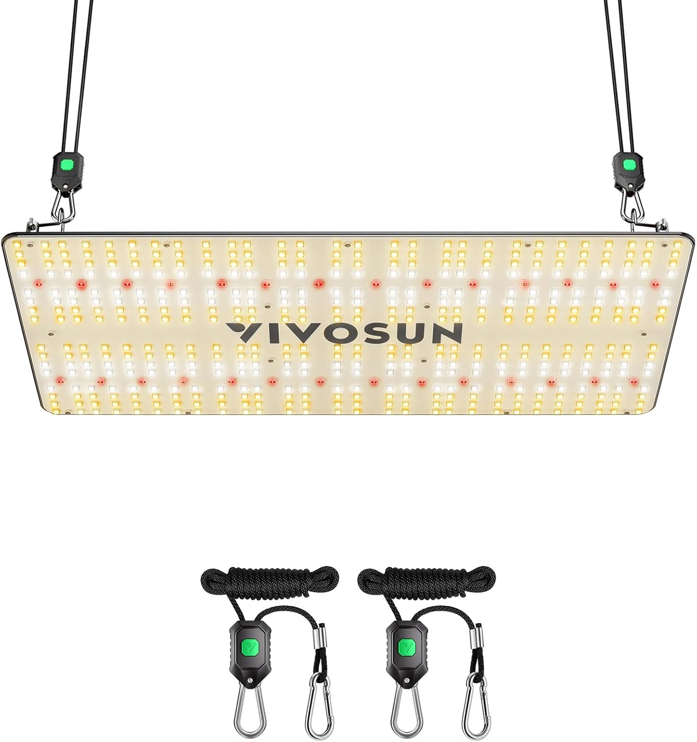 VIVOSUN VS2000 LED Grow Light with Full Spectrum Diodes & Brand Driver Dimmable Lights Sunlike for Seedling Veg & Bloom Plant Grow Lamps for 2x4/3x3 Grow Tent 2x4 200W