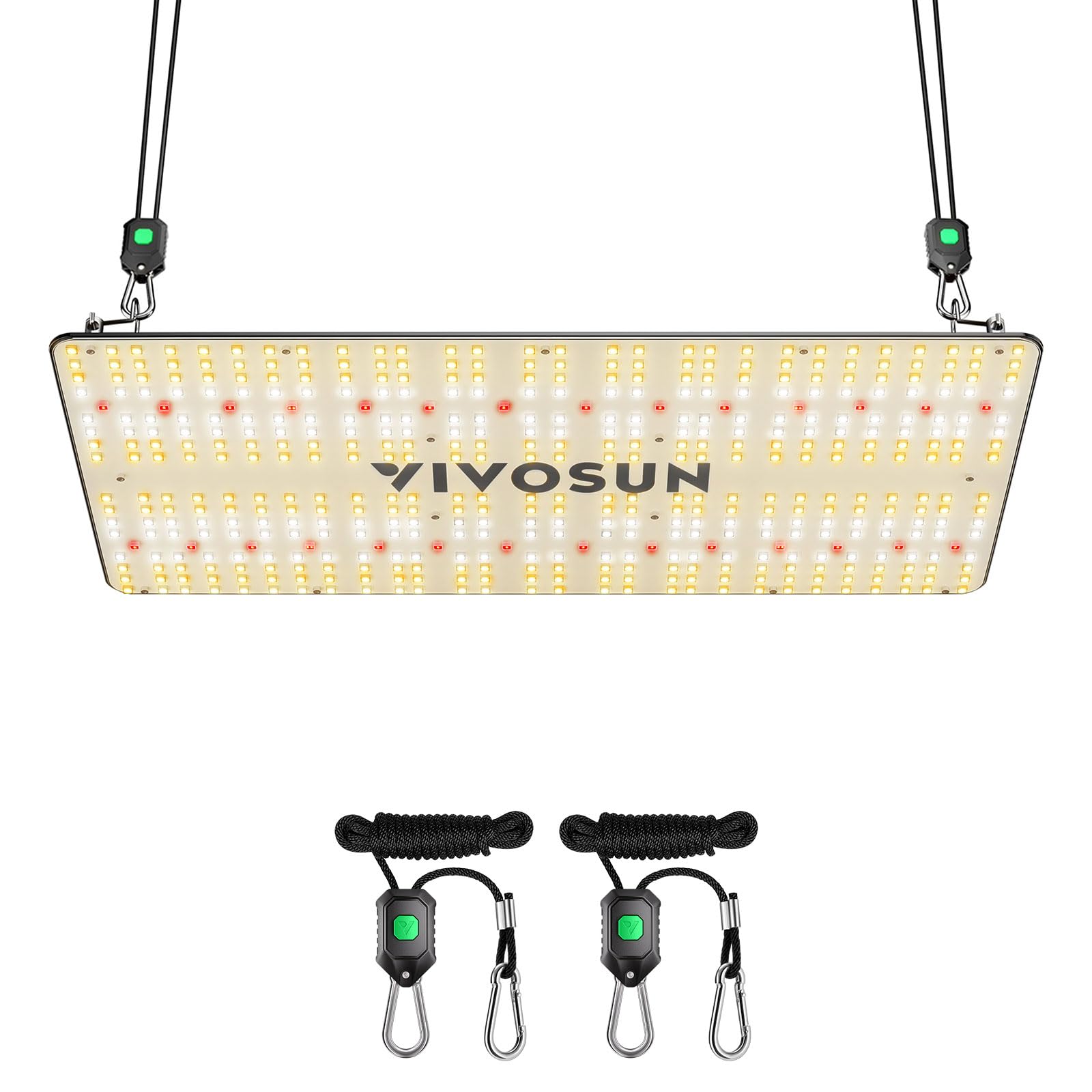 VIVOSUN VS2000 LED Grow Light with Full Spectrum Diodes & Brand Driver Dimmable Lights Sunlike for Seedling Veg & Bloom Plant Grow Lamps for 2x4/3x3 Grow Tent