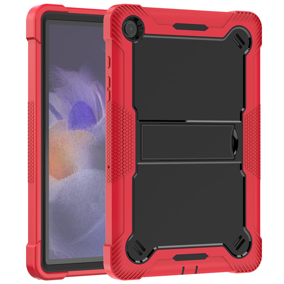 Image of ProElite Cover for Samsung Galaxy Tab A11 Plus 11 inch / A9 Plus 11 inch Case, Rugged Shockproof Heavy Duty Back Case Cover for Samsung Galaxy Tab A9+ /A11+ 11 inch, Red