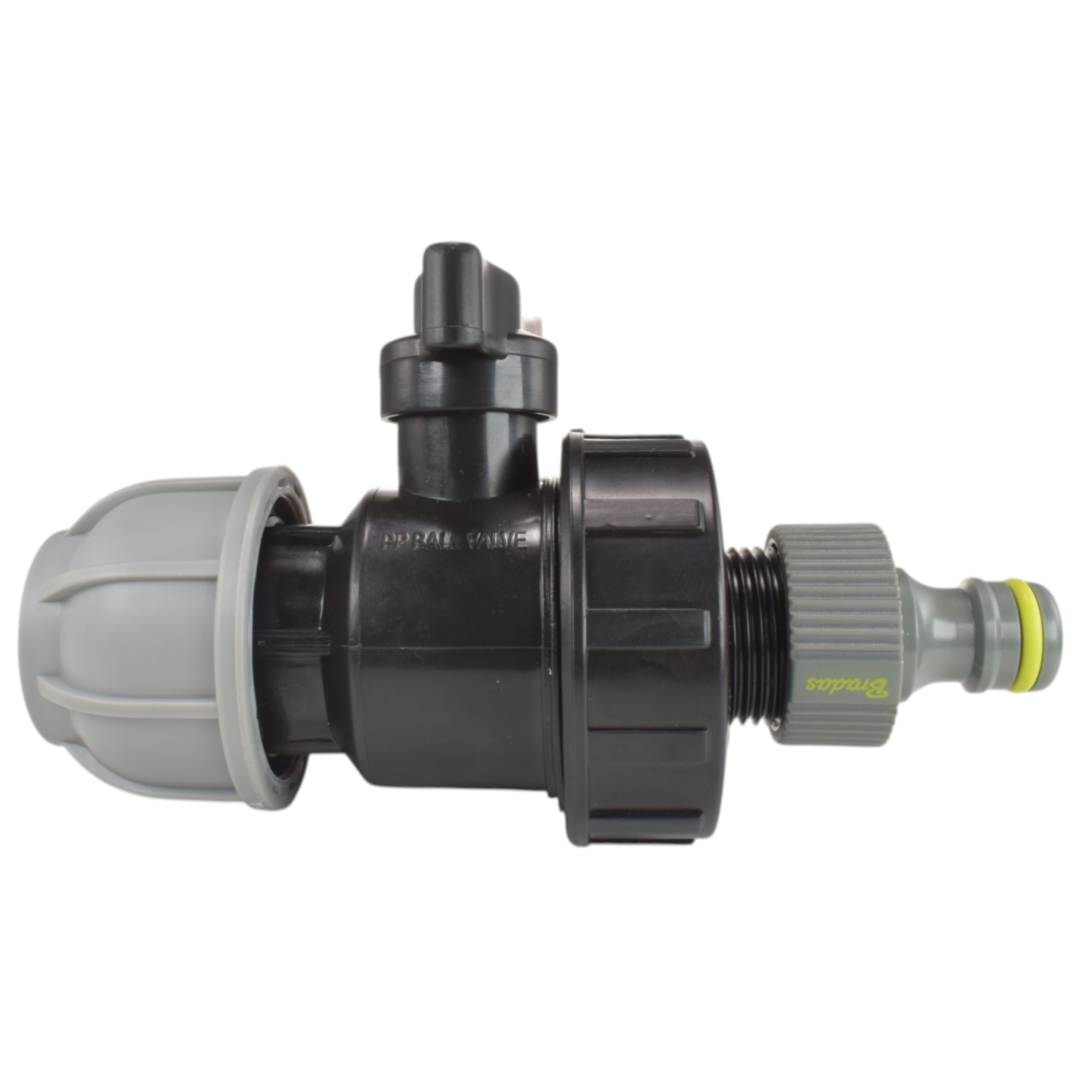 Mdpe Water Supply Pipe Outlet Valve to Garden Hose Fitting,Kits for 20mm,25mm and 32mm Pipe,Ideal for a Quick and Easy Water Supply Outlet (32mm)