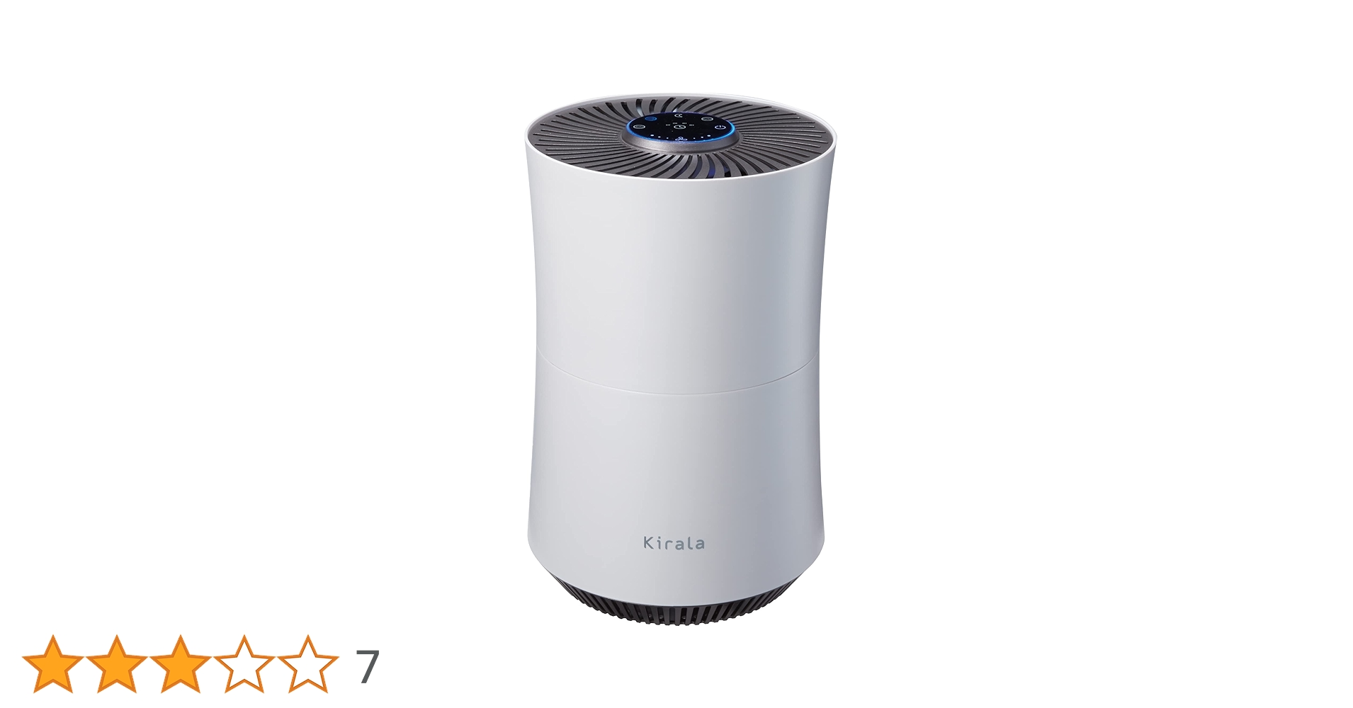 Amazon | Kirala Air Prato ホワイト 空気清浄機 オゾン 除菌