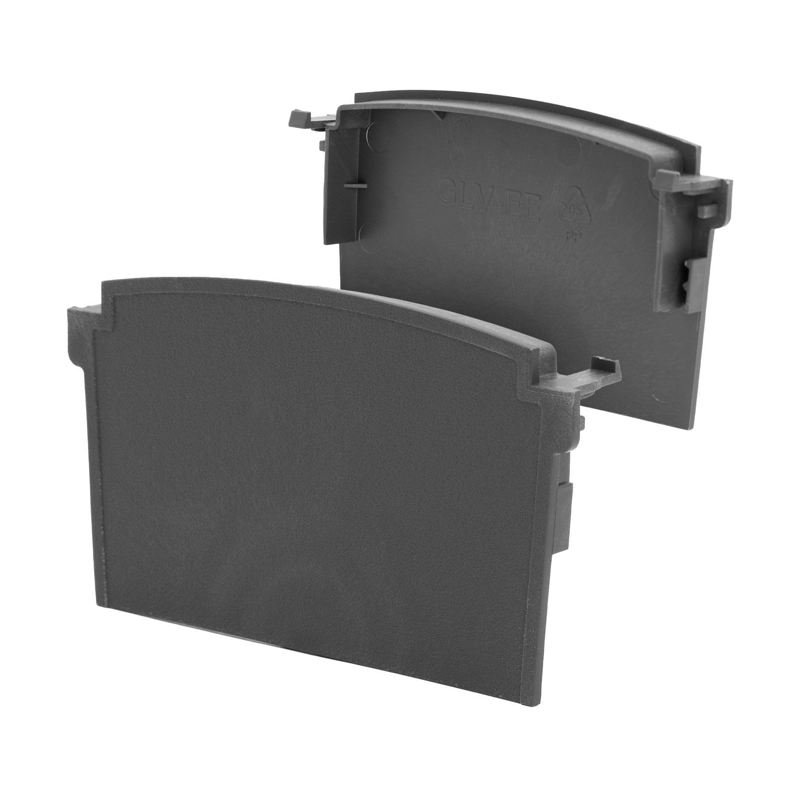 Manthorpe SmartVerge Linear Dry Verge Eaves End Cap - Slate Grey