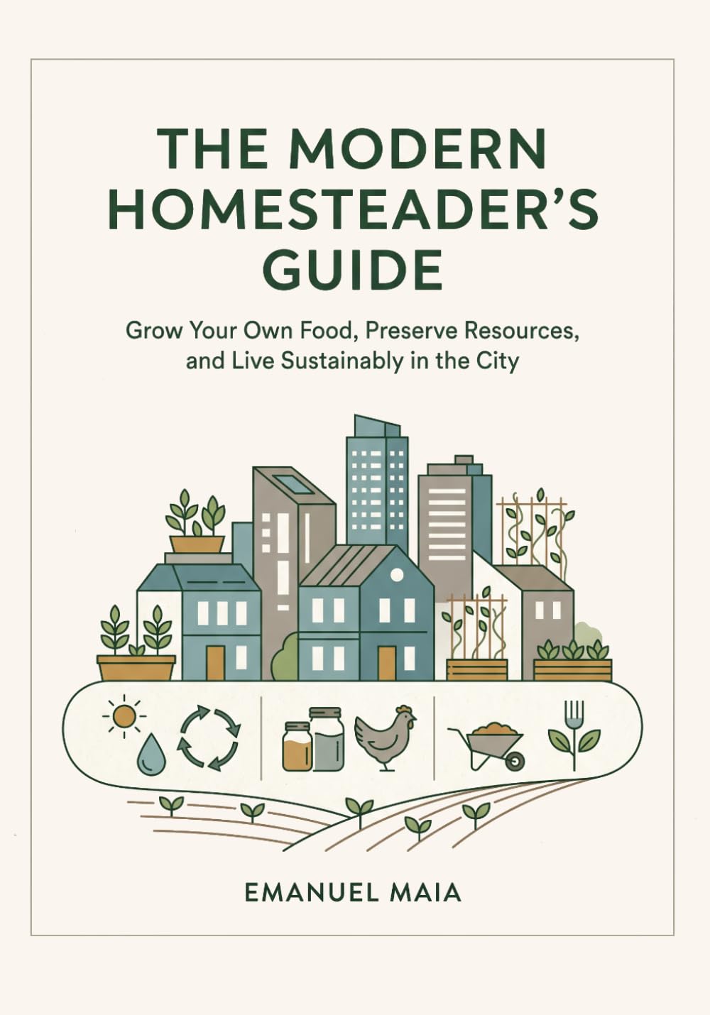 The Modern Homesteader's Guide: Grow Your Own Food, Preserve Resources, and Live Sustainably in the City