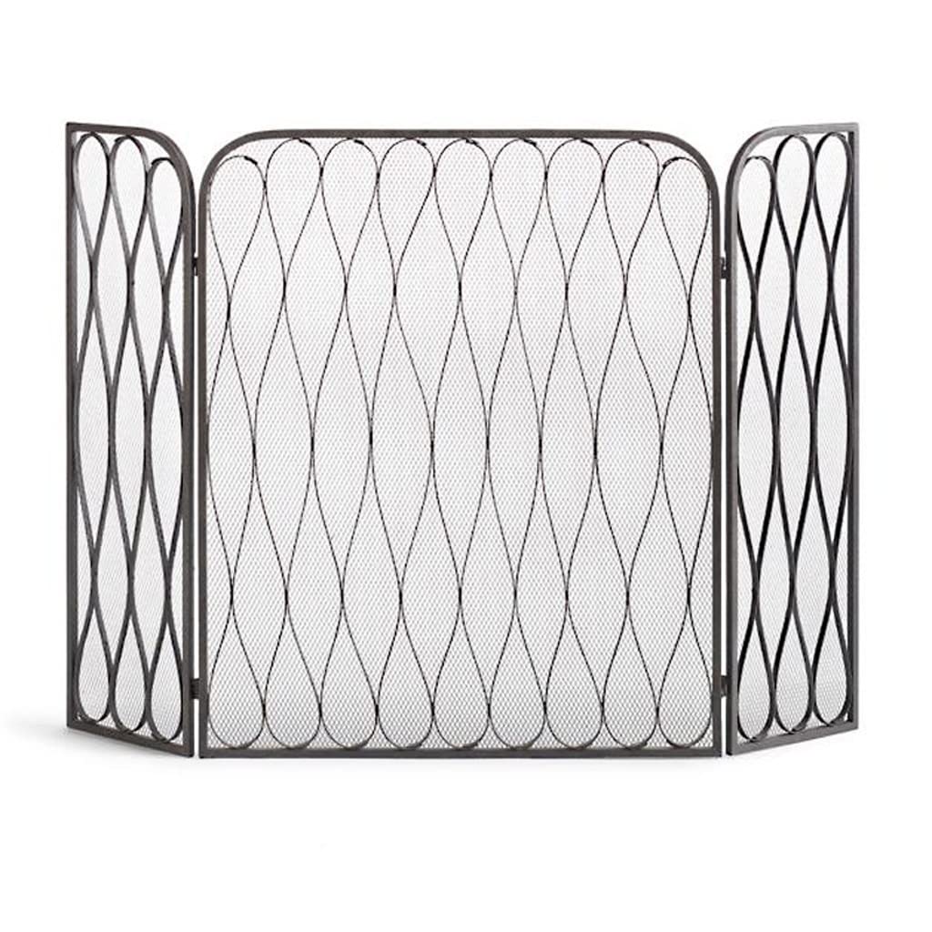Schermi per Caminetti di Guardia Stile europeo Stile Camino Schermo Metallo Metallo Fence Stainy Stufa Partizione Porta con rivestimento in rete Decorazione Real Fire Fire Fire Fire Camino Barre Acces