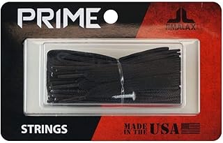 Jimalax Prime Strings Lacrosse Head Sidewall and Shooting Strings (Black)