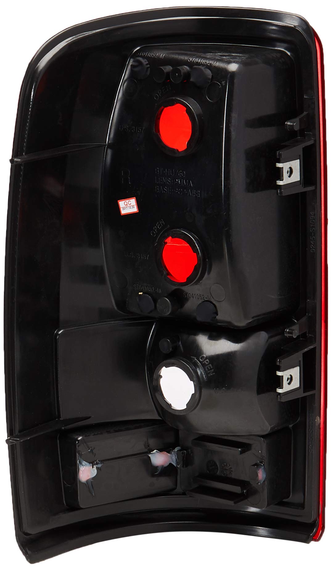 Spec-D Tuning LT-DEN00G2RPW-TM Gmc Yukon Denali/Chevy Tahoe Red Tail Lights