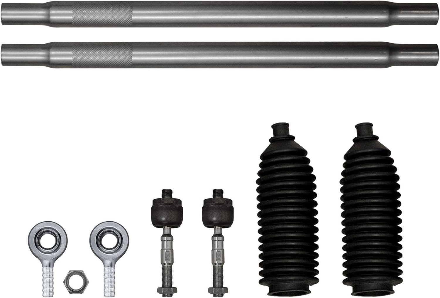 SuperATV Heavy Duty Tie Rod Kit for Can-Am Defender (SEE FITMENT) - Stock Length Replacement