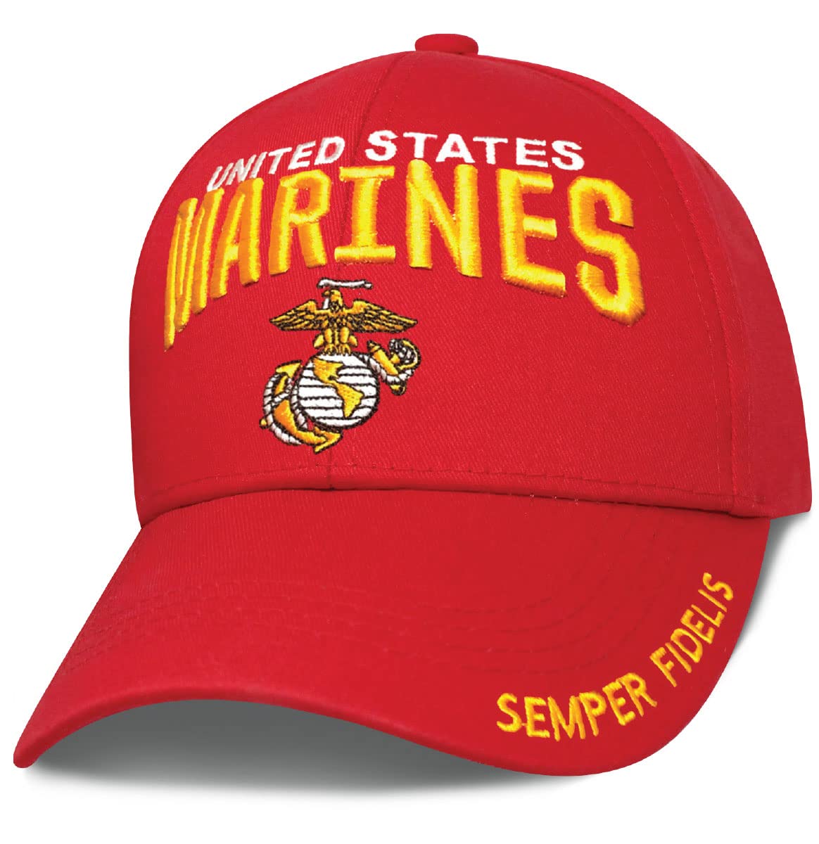 CapsmithMarine Corps Bold Tactics Unisex Cap Red, One size