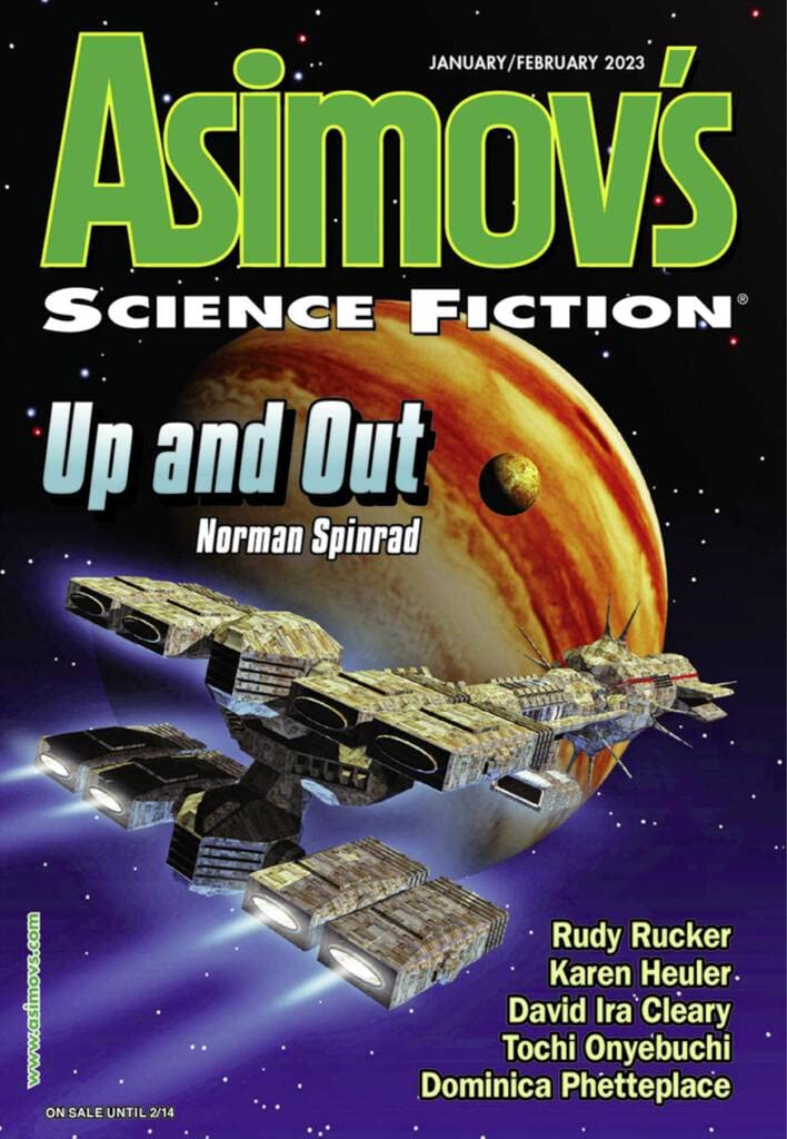 Book cover for Asimov's Science Fiction - 2023