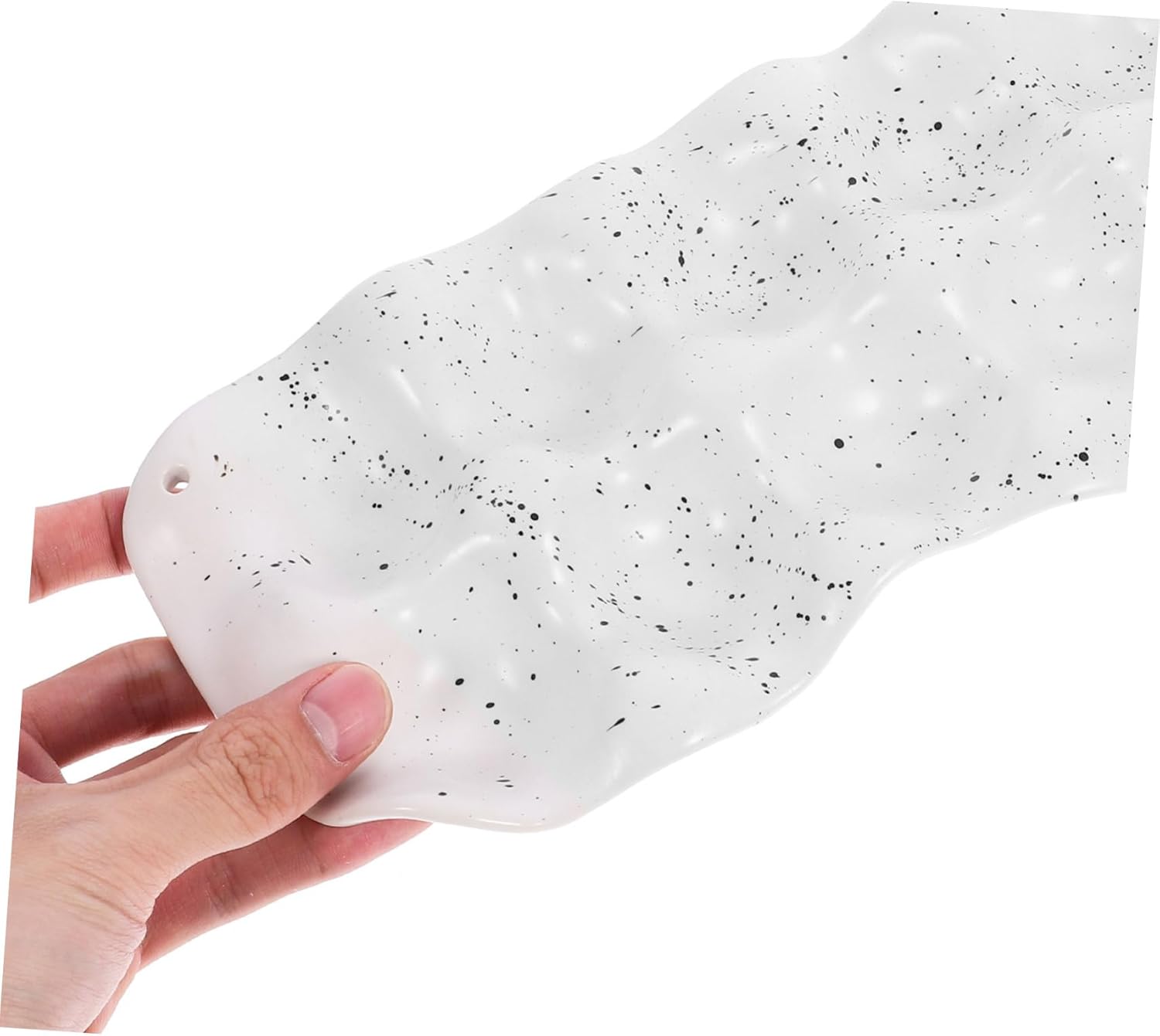 Ceramic Egg Tray for Refrigerator Porcelain Egg Storage Holder Versatile Kitchenware for Home Organization Elegant Cell Design for Everyday Use