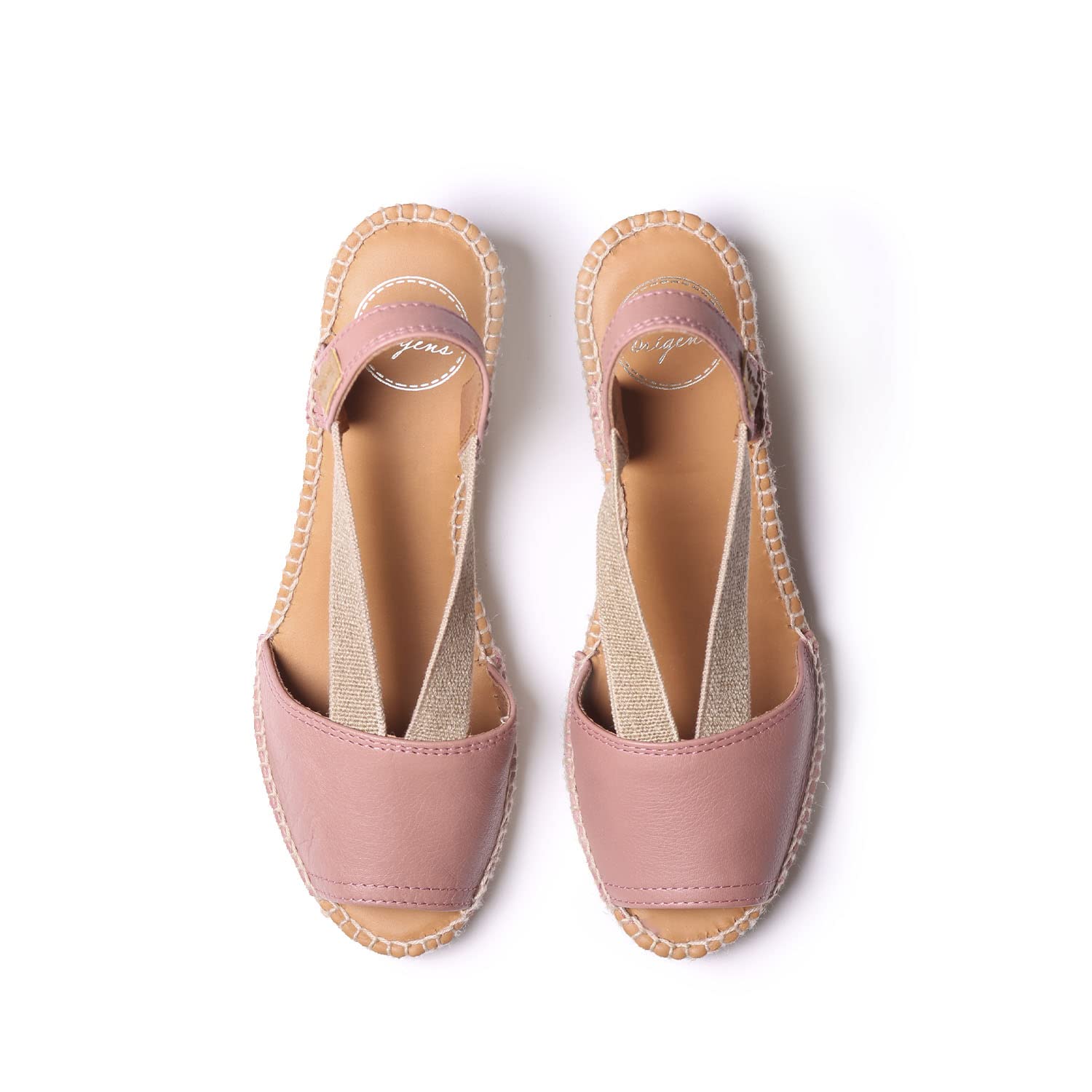 Toni Pons TEIDE-P Damen Keil-Espadrille aus Leder.