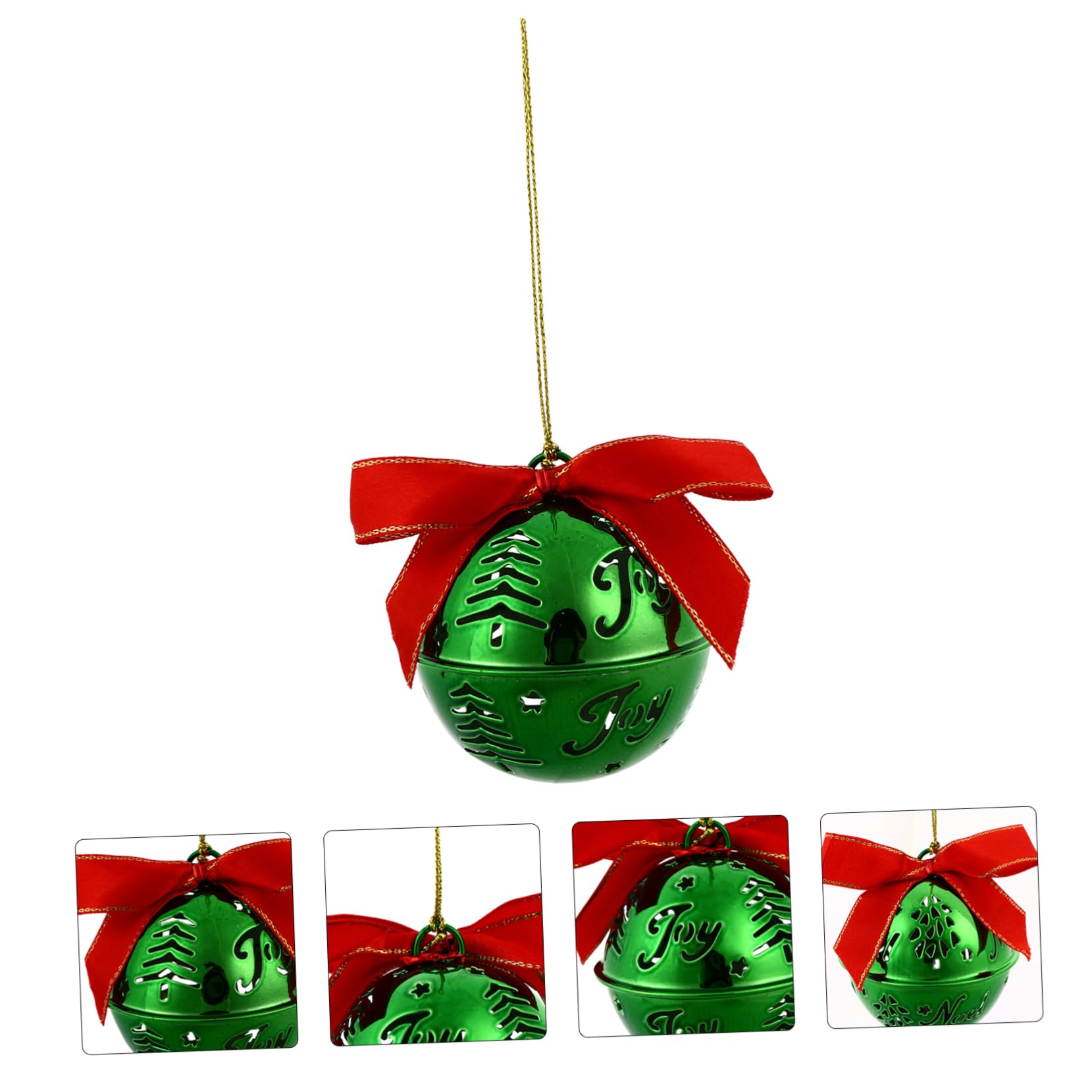 VICASKY 12pezzi Pendenti Albero Di Natale Forma Di Campanella Decorazione Natalizia Ornamento Da Appendere Decorazione Da Appendere Per Casa