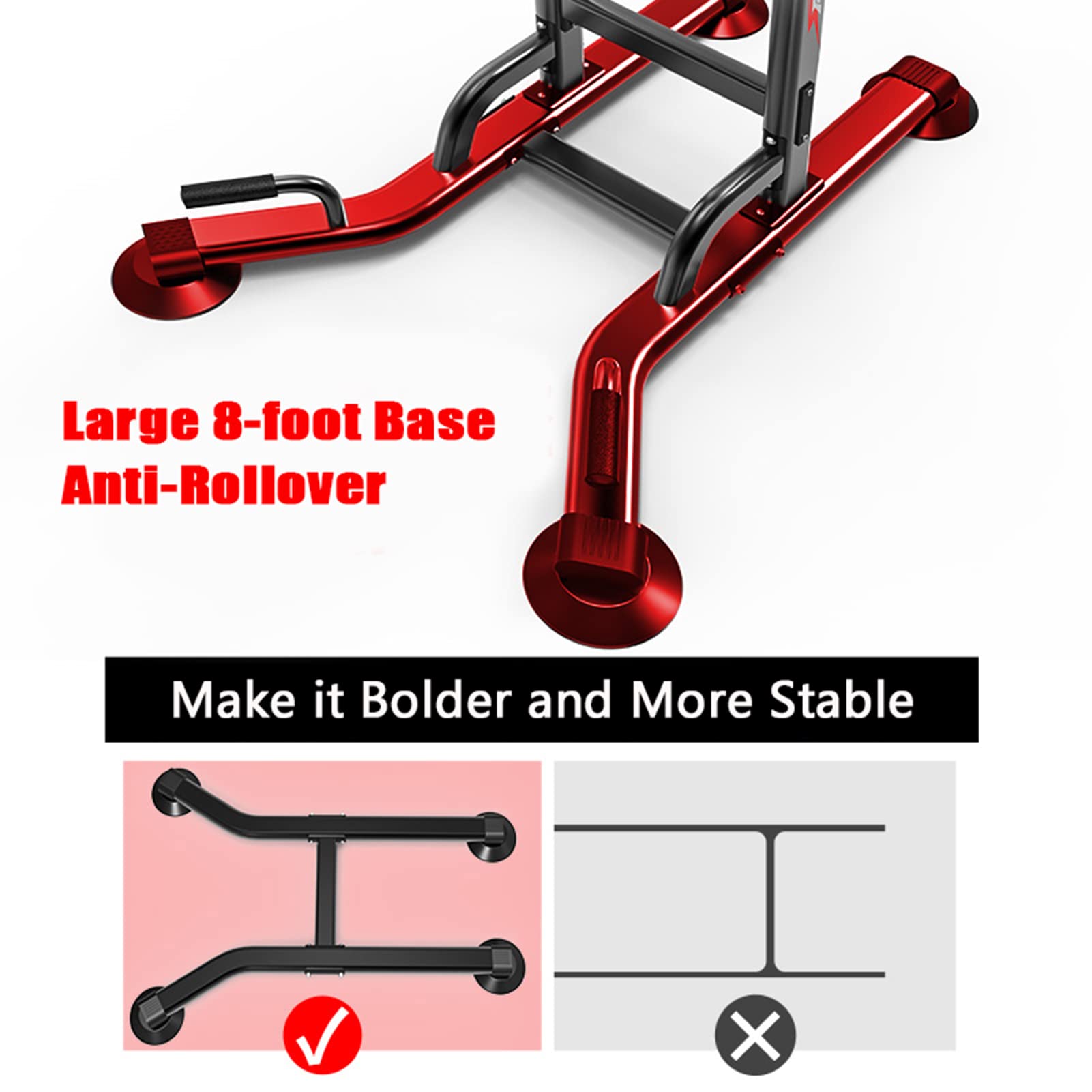 Amazon | パワータワートラクションディップステーションプルアップ