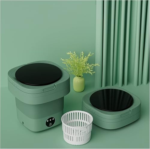 Mini Lavadora With Drainage Basket Washing Machine Small Portable For Underwear, Socks, Towels