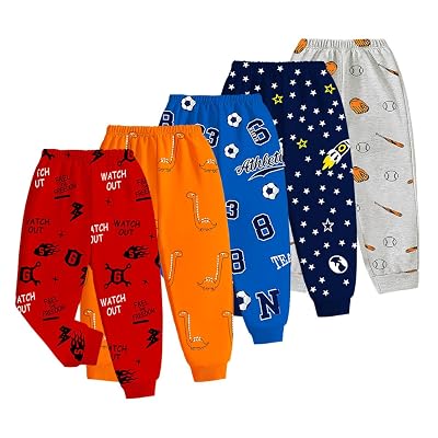 Kuchipoo Regular Fit Boys Pyjamas - Pack of 5 (Multicolor, 6-7 Years, PAJ-167)