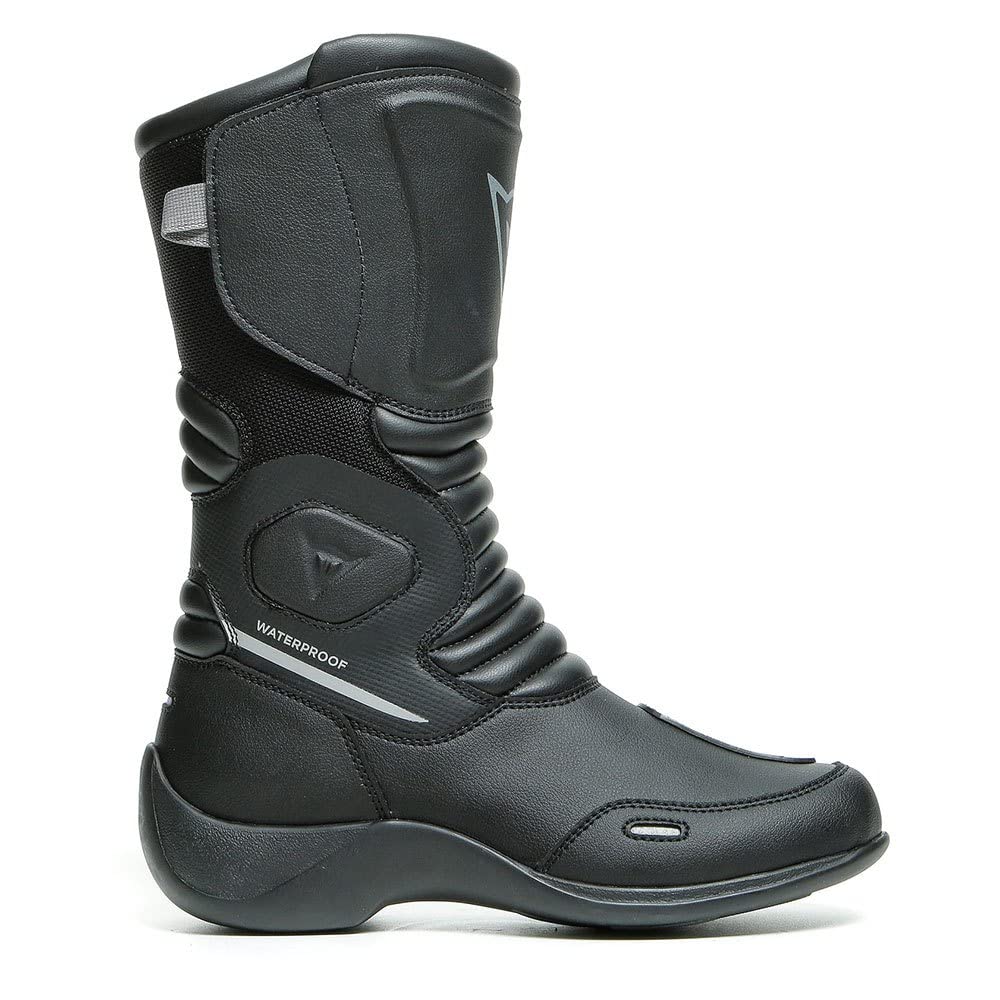 Dainese Aurora D-WP wasserdichte Damen Motorradstiefel, schwarz, 36 | Wasserdicht