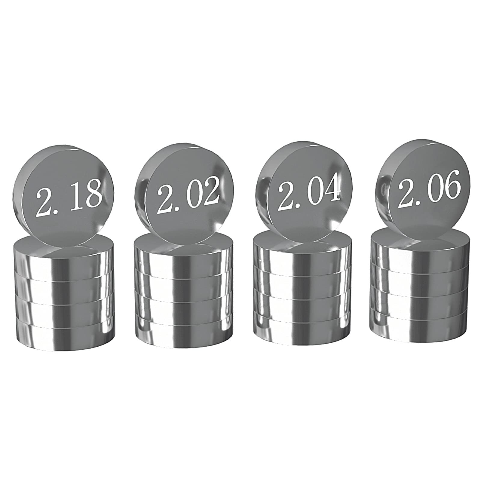 Road Passion 8.85mm Pastillas De Reglaje Valve Shim kit 1.72mm-2.60mm 45 PCS Compatible para 450 SX-F 2007-2021 450 XC-F 2008-2020 450 XC-W 2014-2016 450 SX 2009-2011