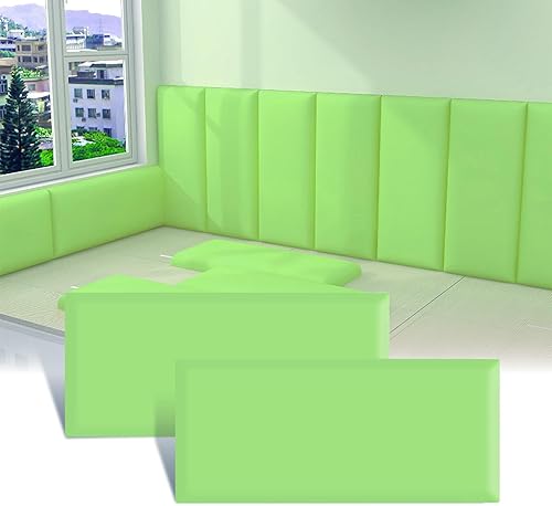 Paneles tapizados 3D anticolisión para niños, paneles de pared tapizados para despegar y pegar, cabecero Queen, calcomanías decorativas de pared