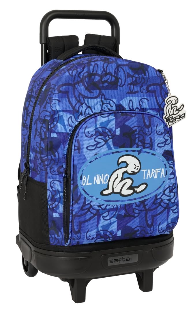 Safta EL NIÑO Roller - Mochila Grande con Ruedas, Compacta, Extraíble, Ideal para Niños de Diferentes Edades, Cómoda y Versátil, Calidad y Resistencia, 33x22x45 cm
