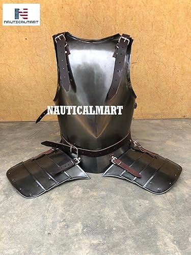 Miniatura 2 de NauticalMart Armadura de Peascod Caballero Medieval Armadura Ennegrecida