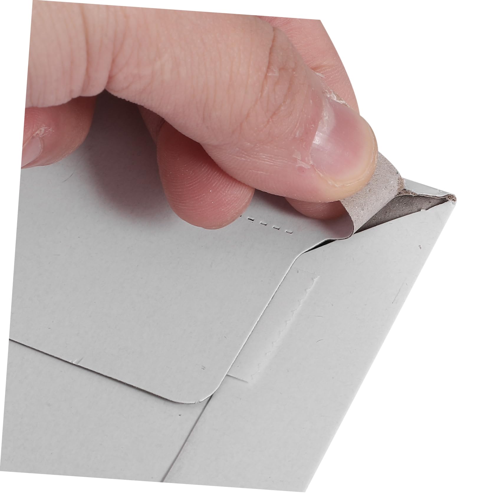 VILLCASE 30pezzi Busta Porta Documenti Rigida di Cartone Autosigillante per Spedizione Buste Piatte Imbottite Imballaggio Sicuro per Documenti e Articoli