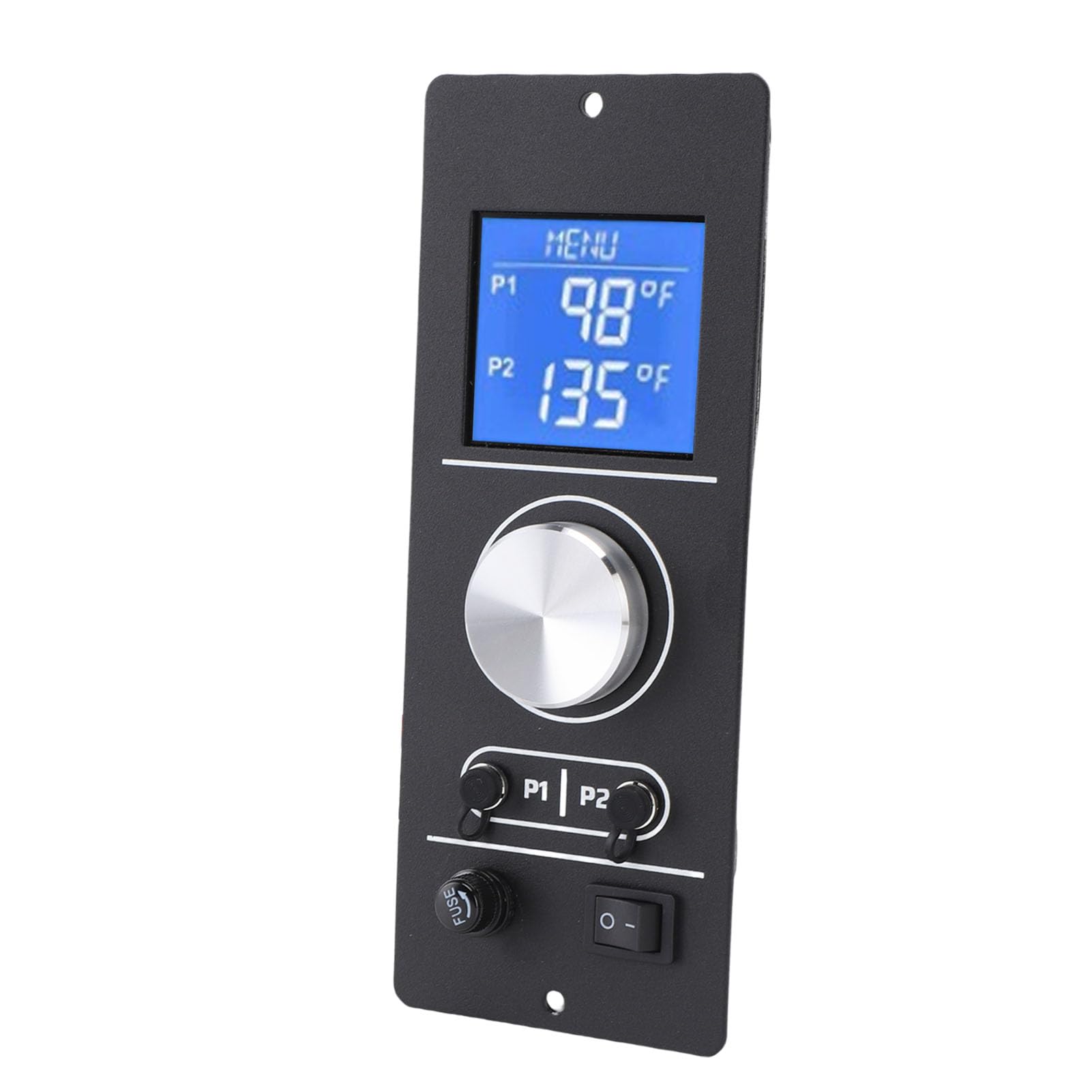 Rengue Sostituzione del Controller PID per Griglia a Pellet Scheda di Controllo Digitale della Temperatura ABS con 2 Programmi PID Sostituzione del Pannello di Controllo della Griglia per SG24 SGG