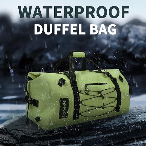 Miniatura 3 de 80L Dry Bag Large Waterproof Bag Roll-Top Heavy Duty Fishing Duffel Bag with Durable Straps & Handles for Kayaking Paddle boarding Boating Rafting